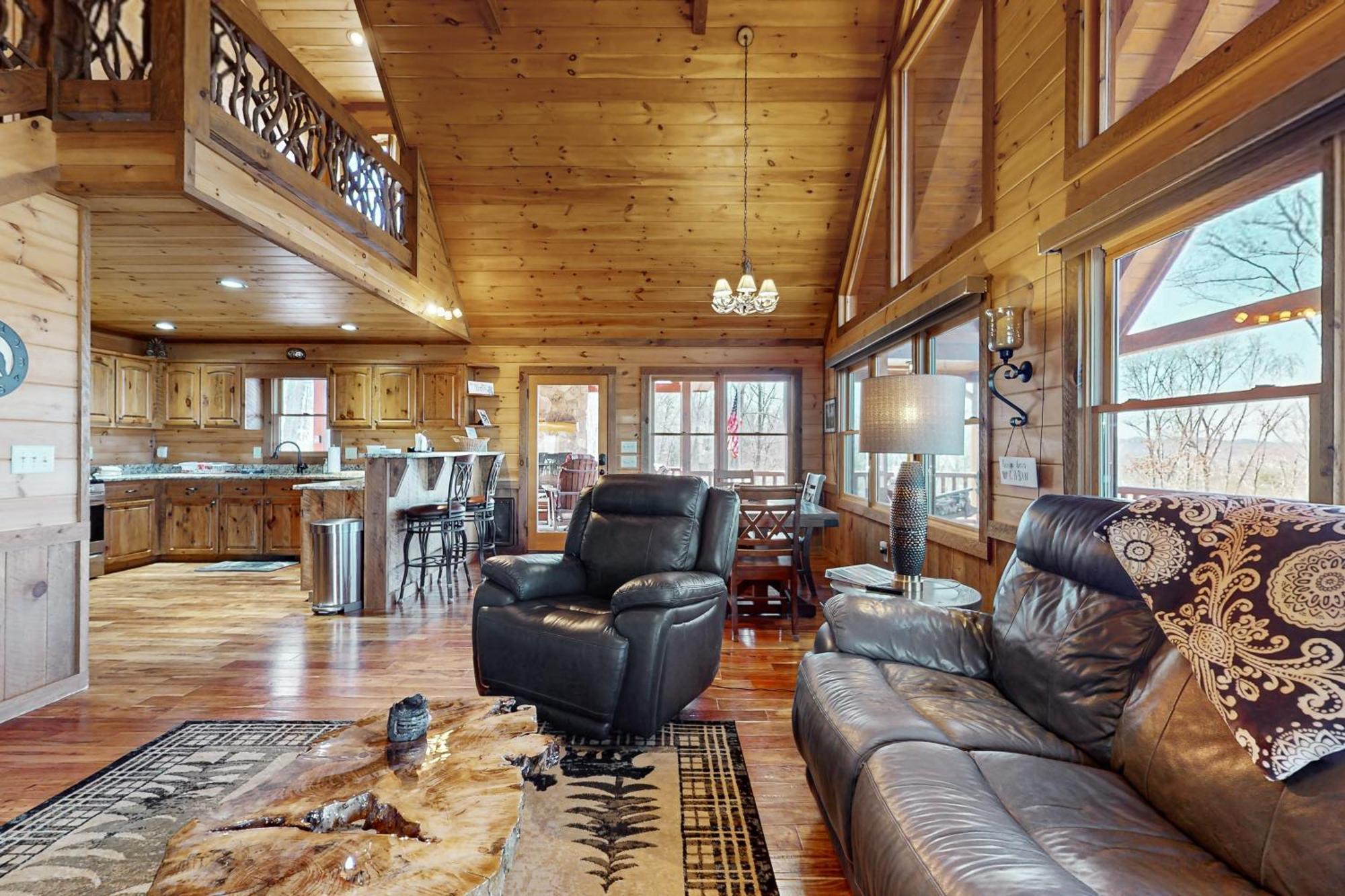 Bougie Bear Cabin Morganton Exterior photo